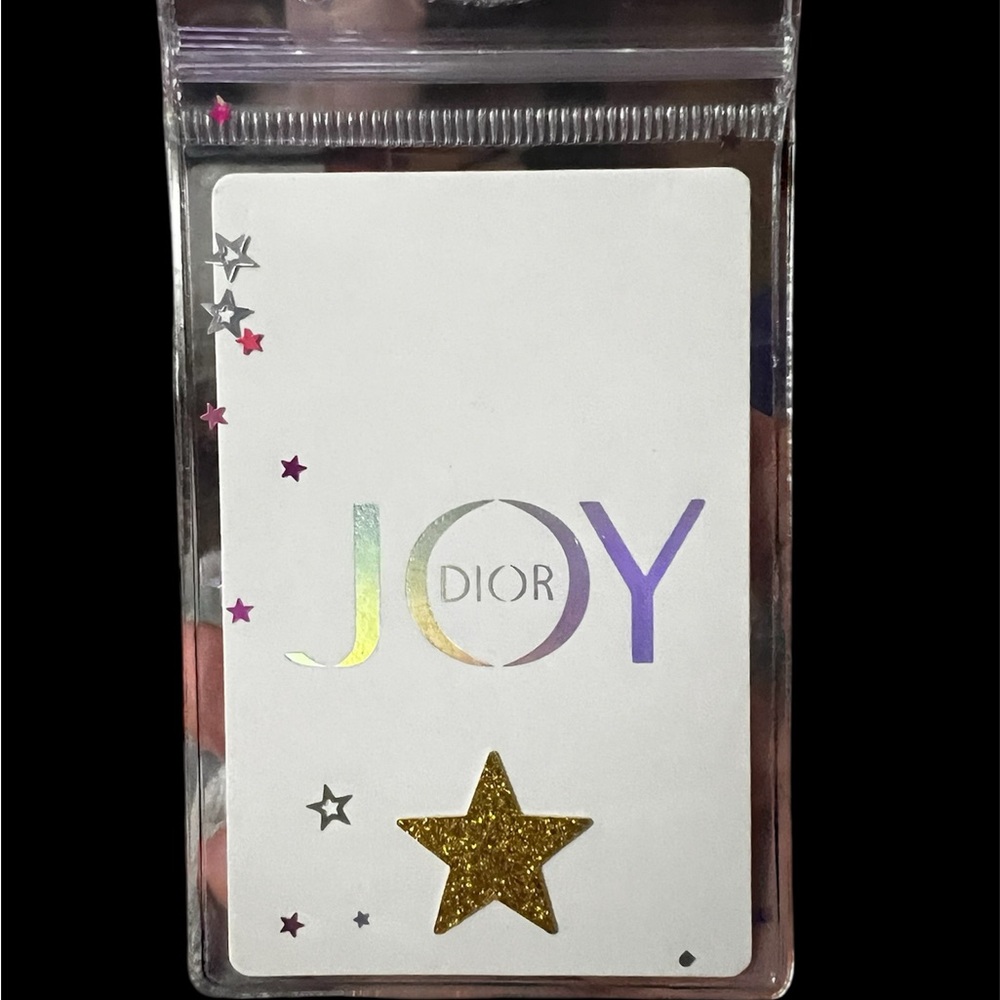 Dior Joy Playing Card